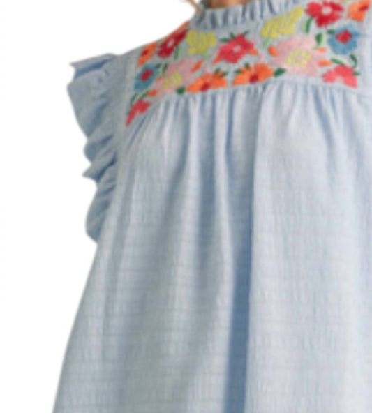 Jodifl - Carolina Embroider Mini Dress