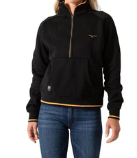 Kimes Ranch - Women's Malta Cropped 1/4 Zip Sweatshirt