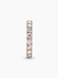 Pandora Women's Sparkling Row Eternity Ring in rose gold - women's jewelry - alternate view