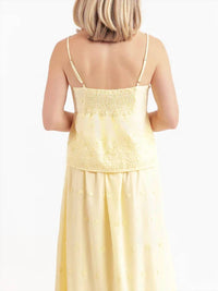 Sadie & Sage - Beachglass Embroidered Tank