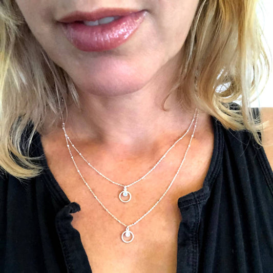 Jessica Elliot - Women's Eternity Circle Necklace