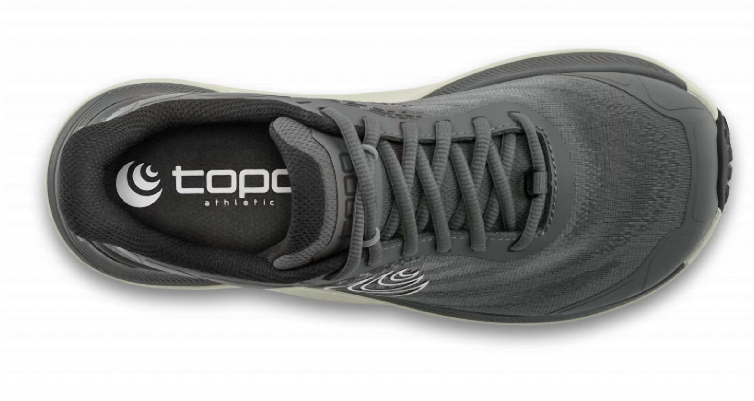 Topo Athletic Men's Ultraventure 4 Trail Runner Shoe in grey grey - men's shoe - detail view