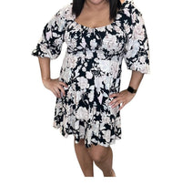 Saltwater Luxe - Floral Above the Knee Dress