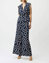 Joseph Ribkoff - Dot Wrap Blouse