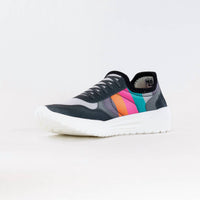 PSUDO Women’s Court Sneakers in black multi - women's sneaker - view 5