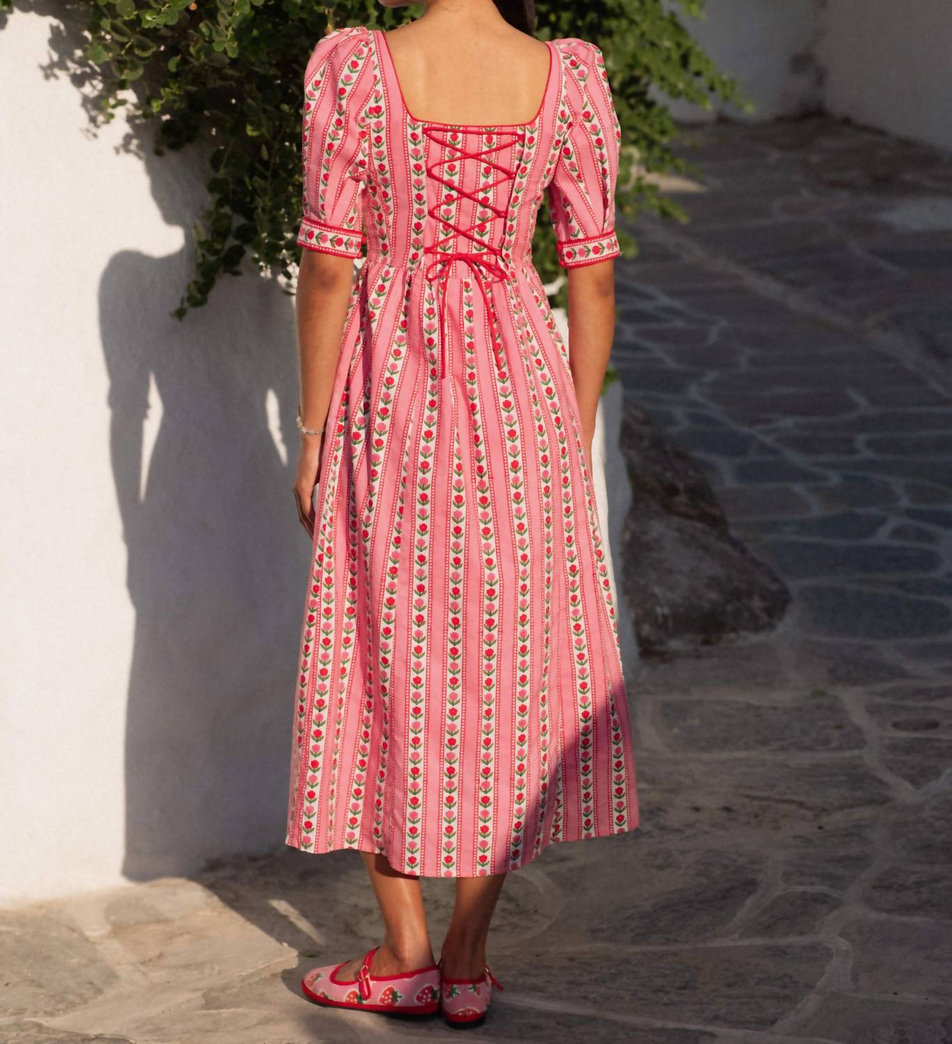 Pink City Prints - Sierra Midi Dress