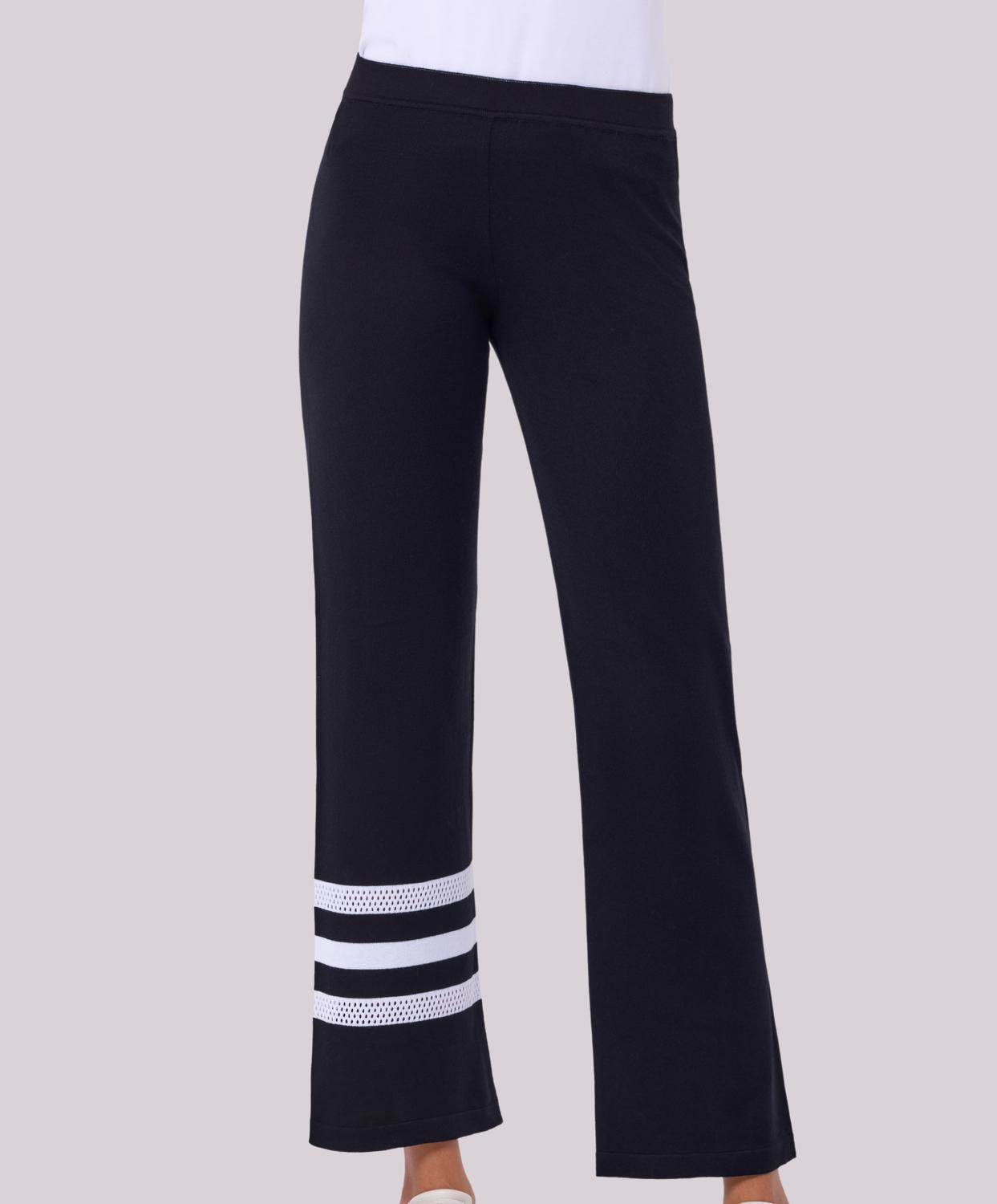 Angel Apparel - Crochet Stripe Pant