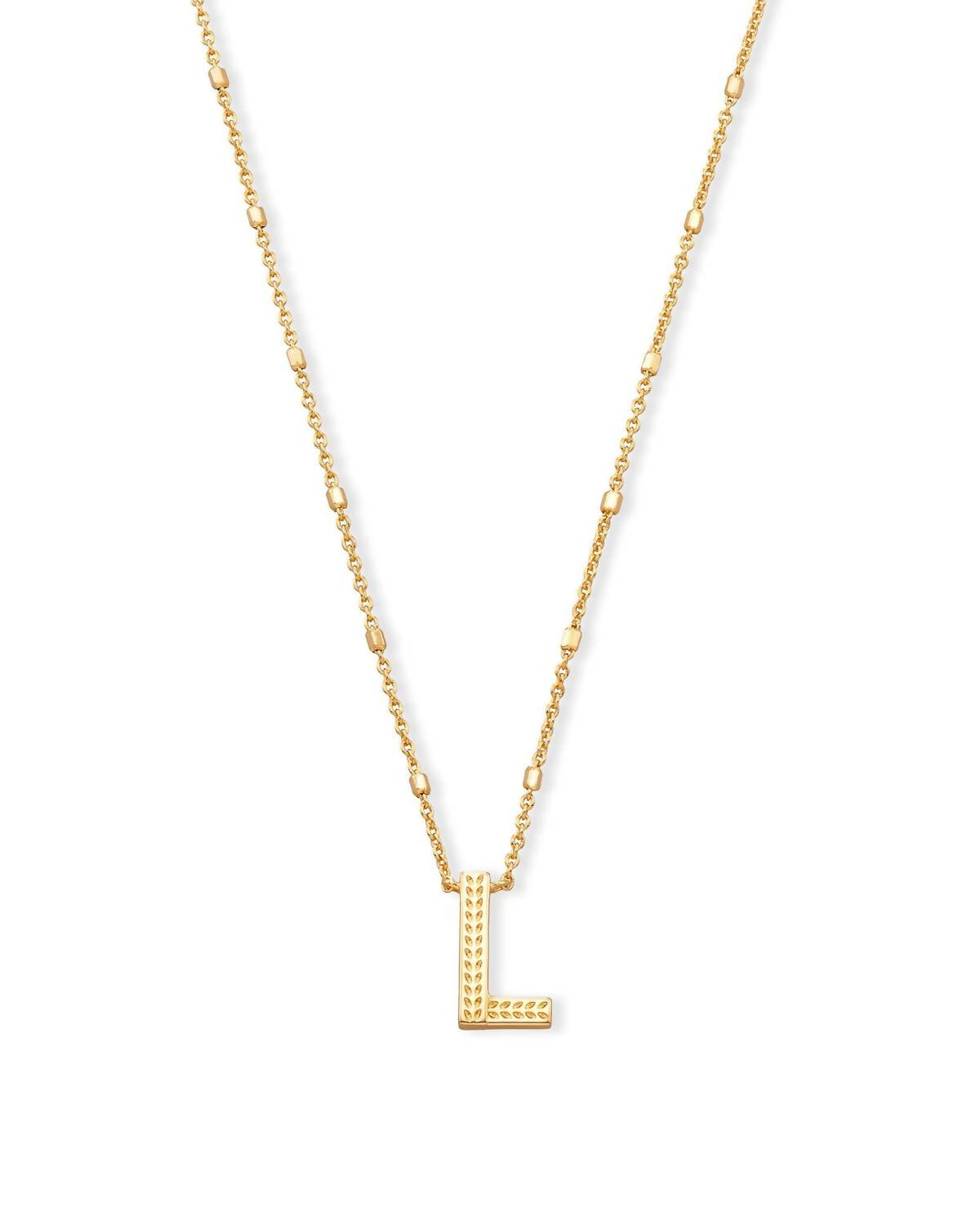 Kendra Scott - Women's Letter L Pendant Necklace