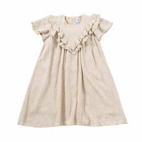 Kipp - Girl's Linen Ruffle Dress
