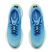Craft Men's Nordlite Ultra Running Shoes in gem neon green gradient - men's shoe - alternate view