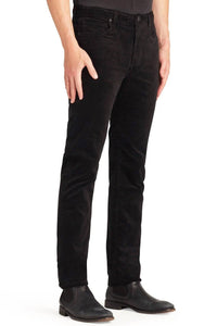 Monfrere Brando Velvet Slim-fit Jeans in velvet noir - men's jeans - detail view