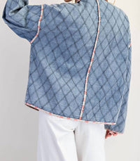 Easel - Women's Quilted Long Sleeves Jacket