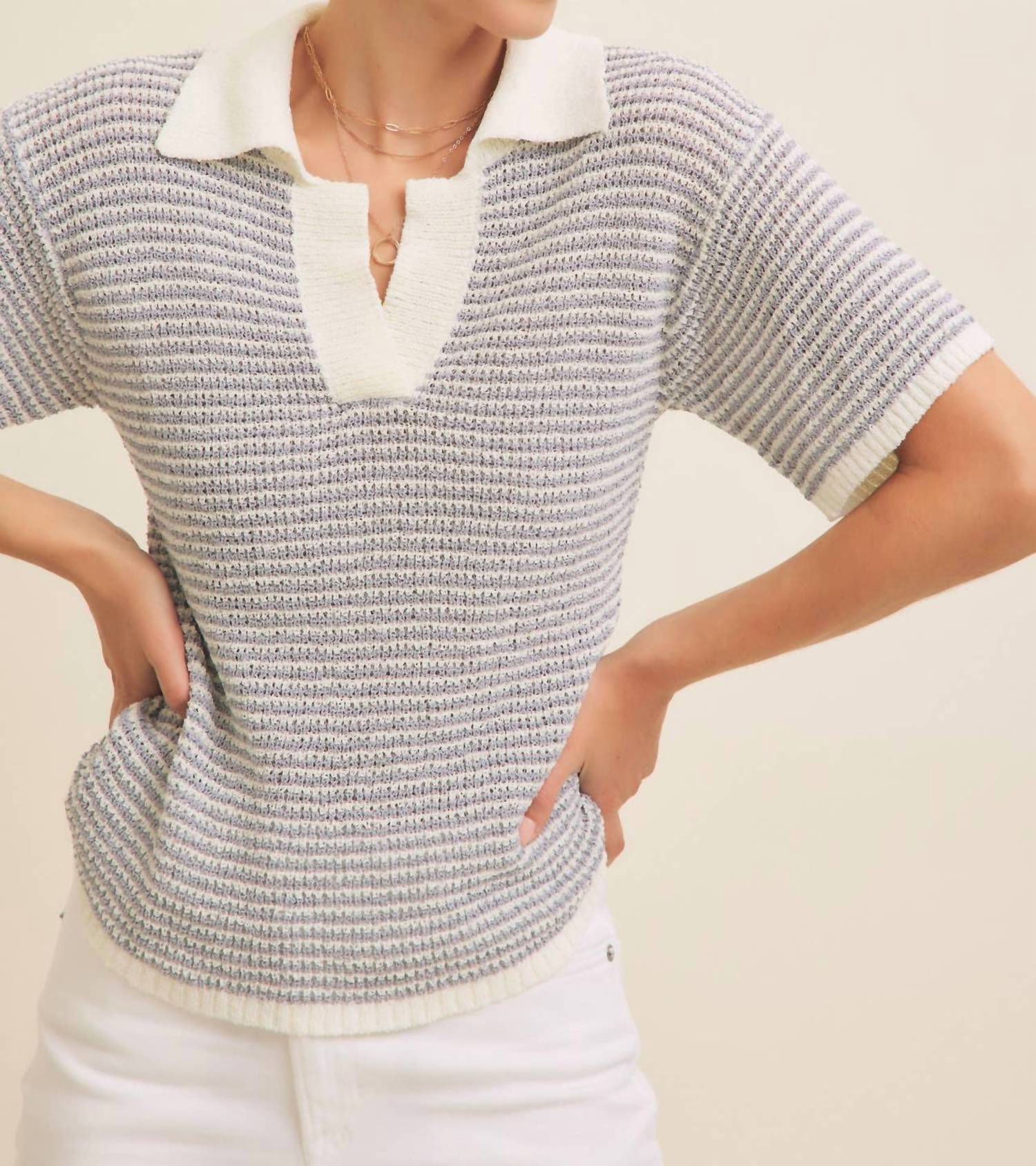 In February - Martha Knit Top