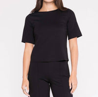 Ripley Rader - Women's Ponte Knit Short Sleeve Top