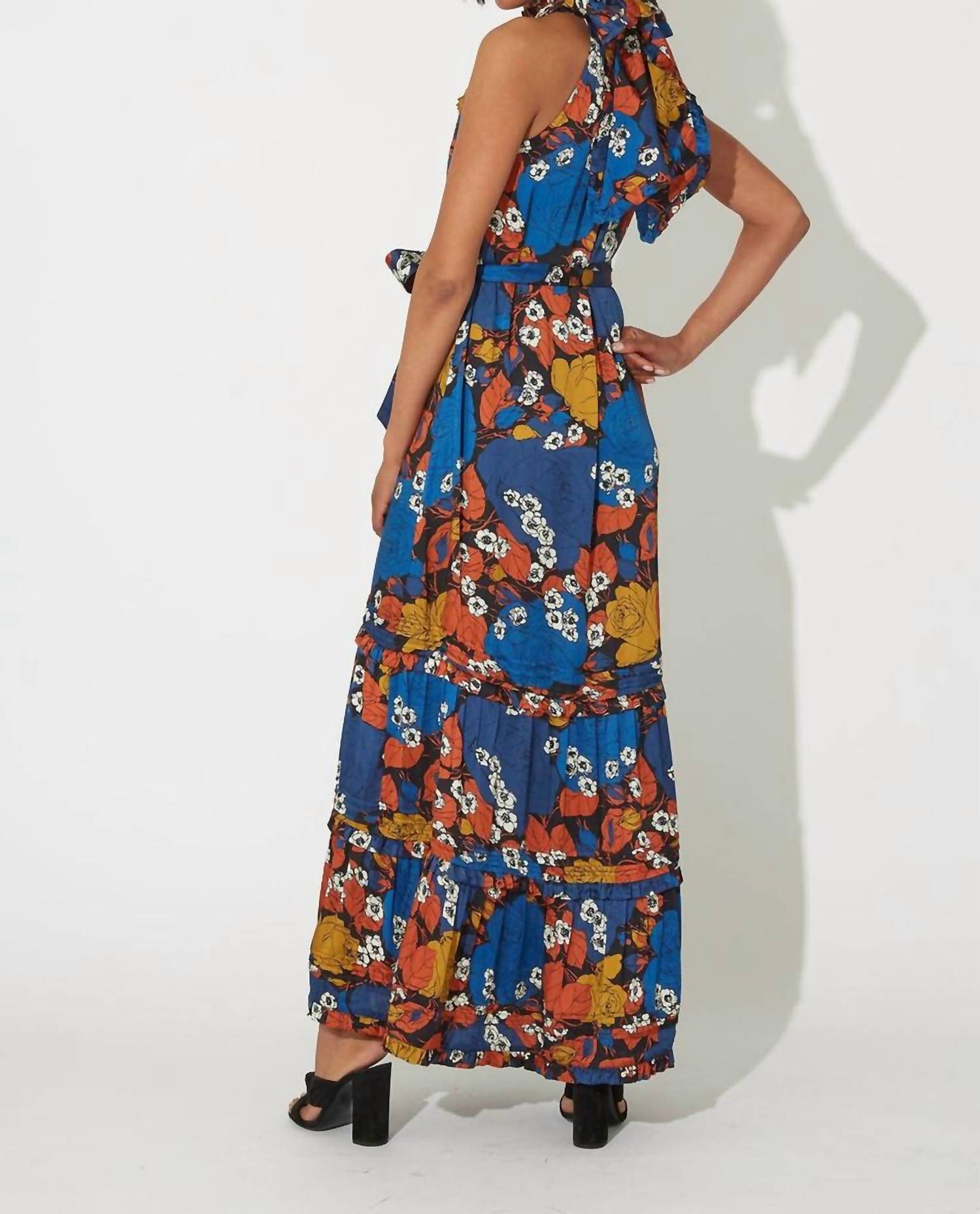 Cleobella Camille Maxi Dress in sakura - women's dress - alternate view