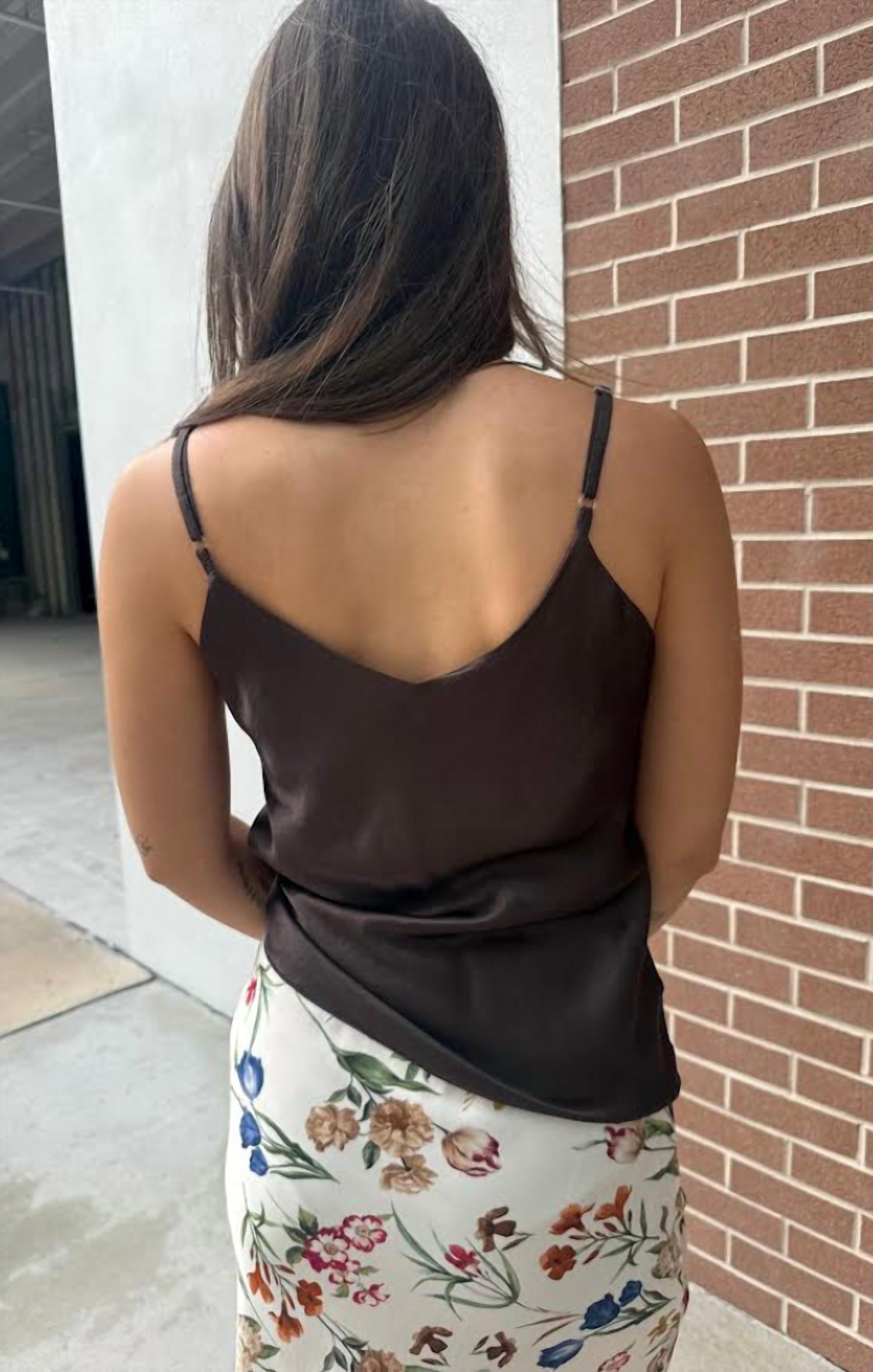 Mint Exclusives - Adjustable Strap Silky Tank