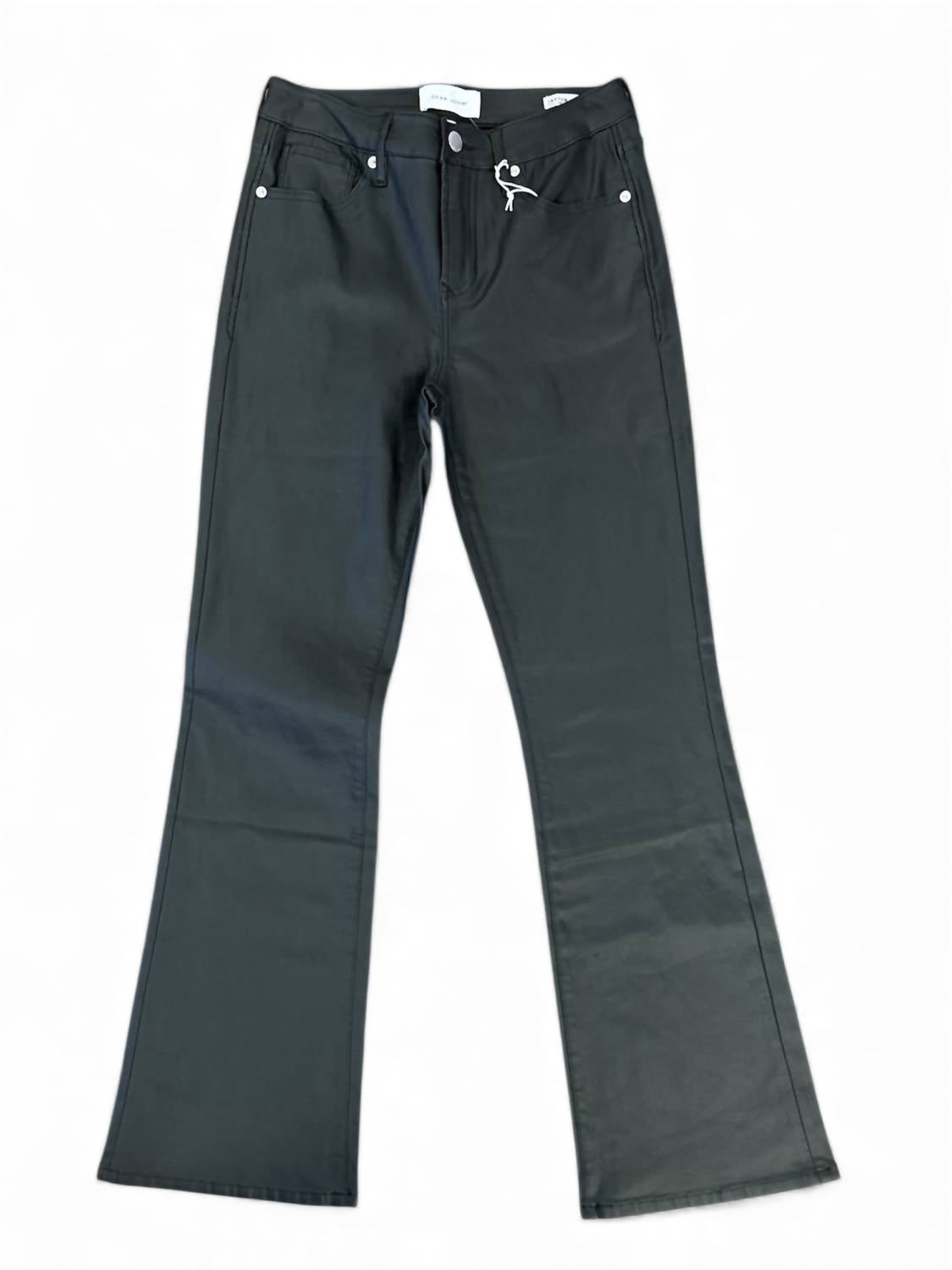 DEAR JOHN DENIM Women's Jaxtyn Bootcut Pant in black - women's pants - detail view