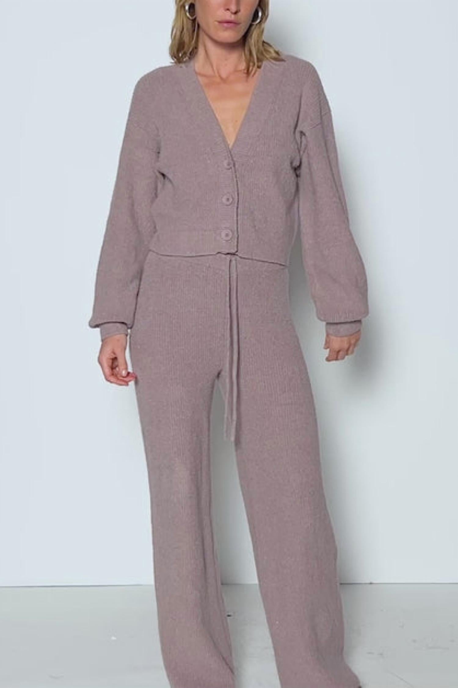 Nation Ltd - Rachelle Cozy Ribbed Pant