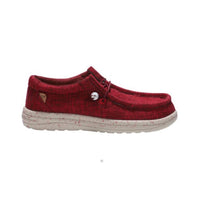 Lamo Women's Paula Casual Deck Shoe in burgundy - women's shoe - alternate view
