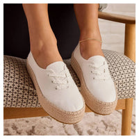Toms - Women's Valencia Lace-up Platform Espadrille Sneakers