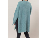 Hyfve - Front Rosette Long Sweater Cardigan