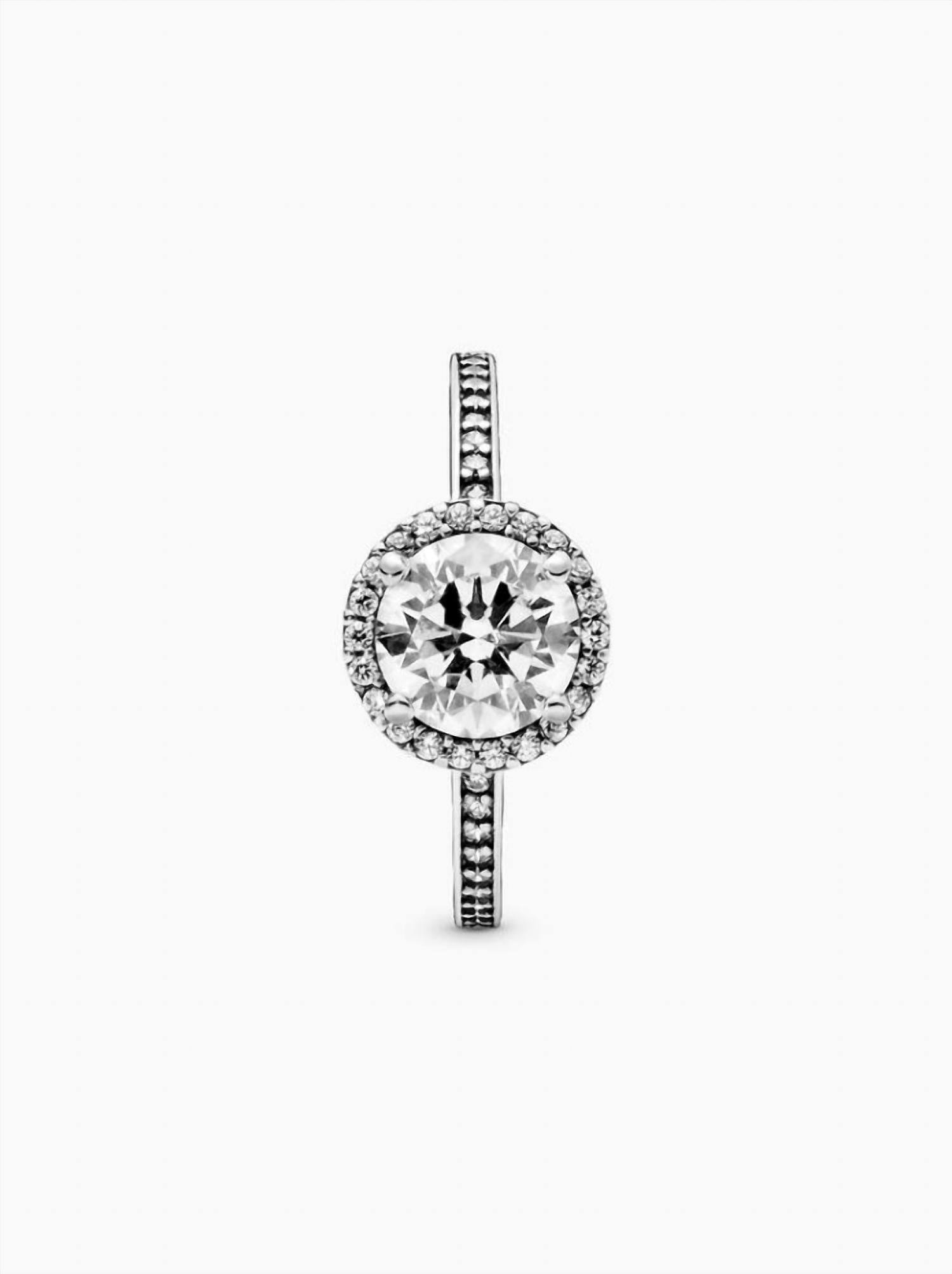Pandora - Women's Round Sparkle Ring
