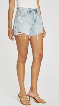 Pistola - Nova High Rise Cut Off Distressed Short