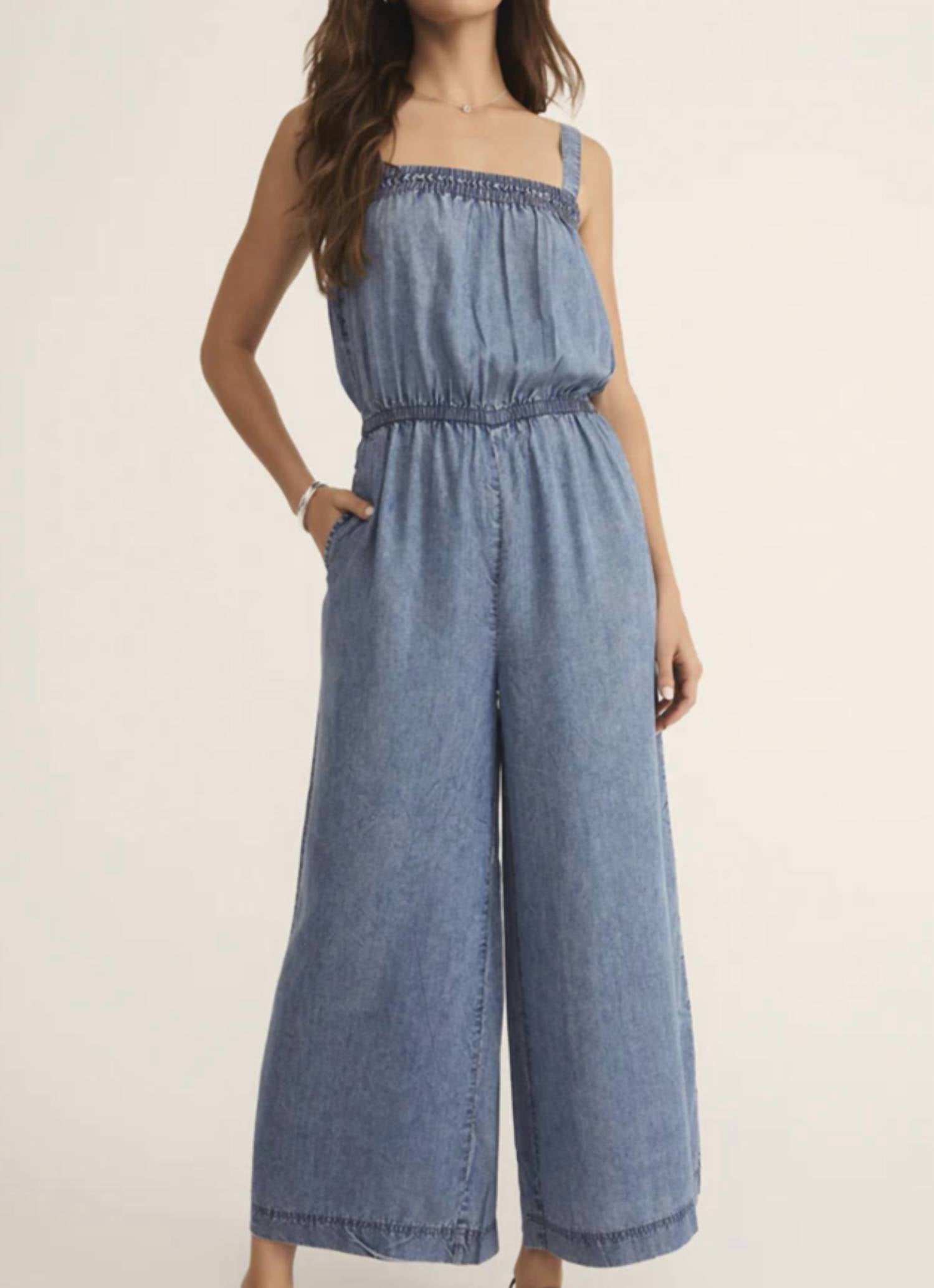 Z Supply - Solara Denim Jumpsuit