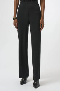 Joseph Ribkoff - Pleated Pull On Wide Leg Pants