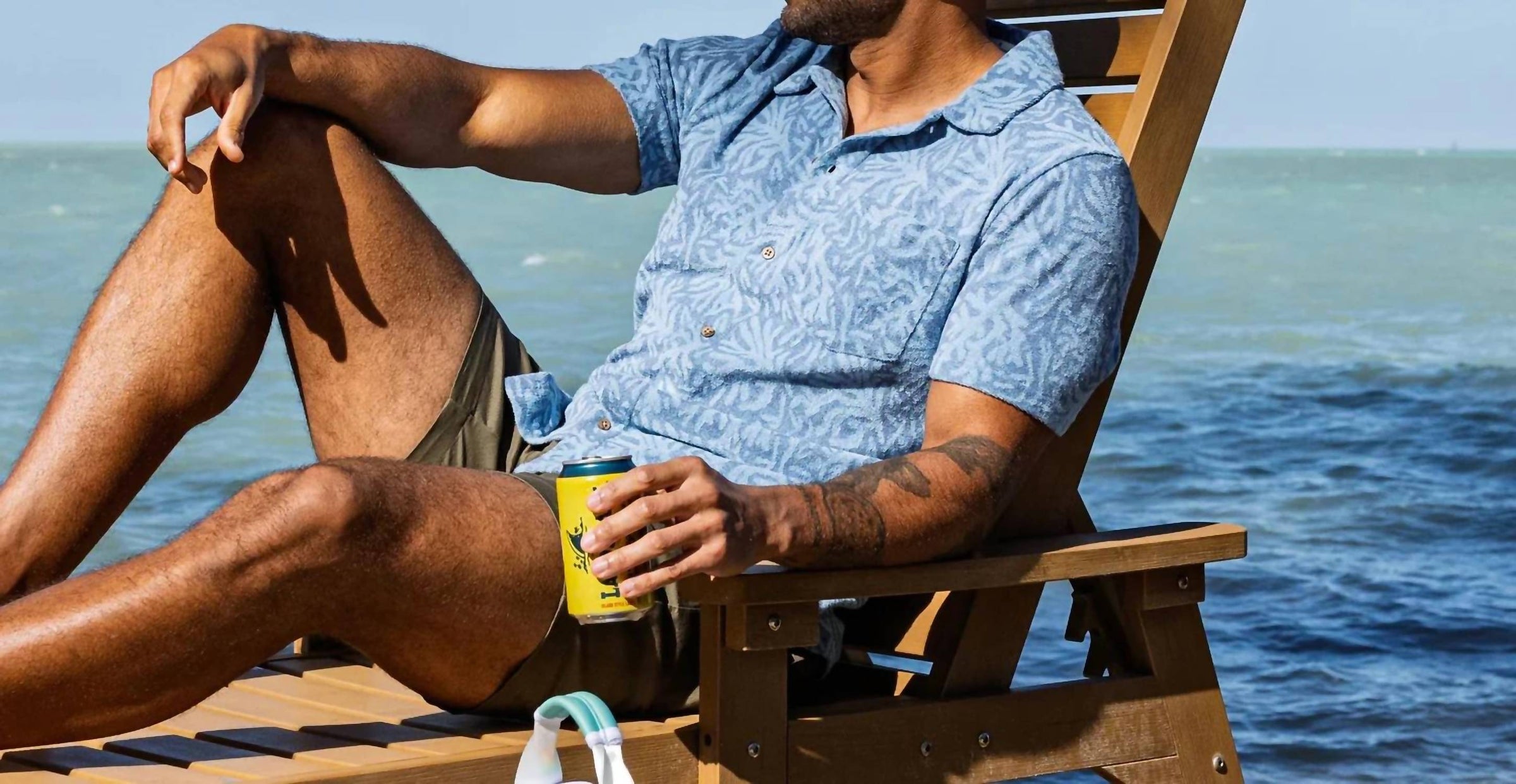 Criquet - Terrycloth Button Down Shirt