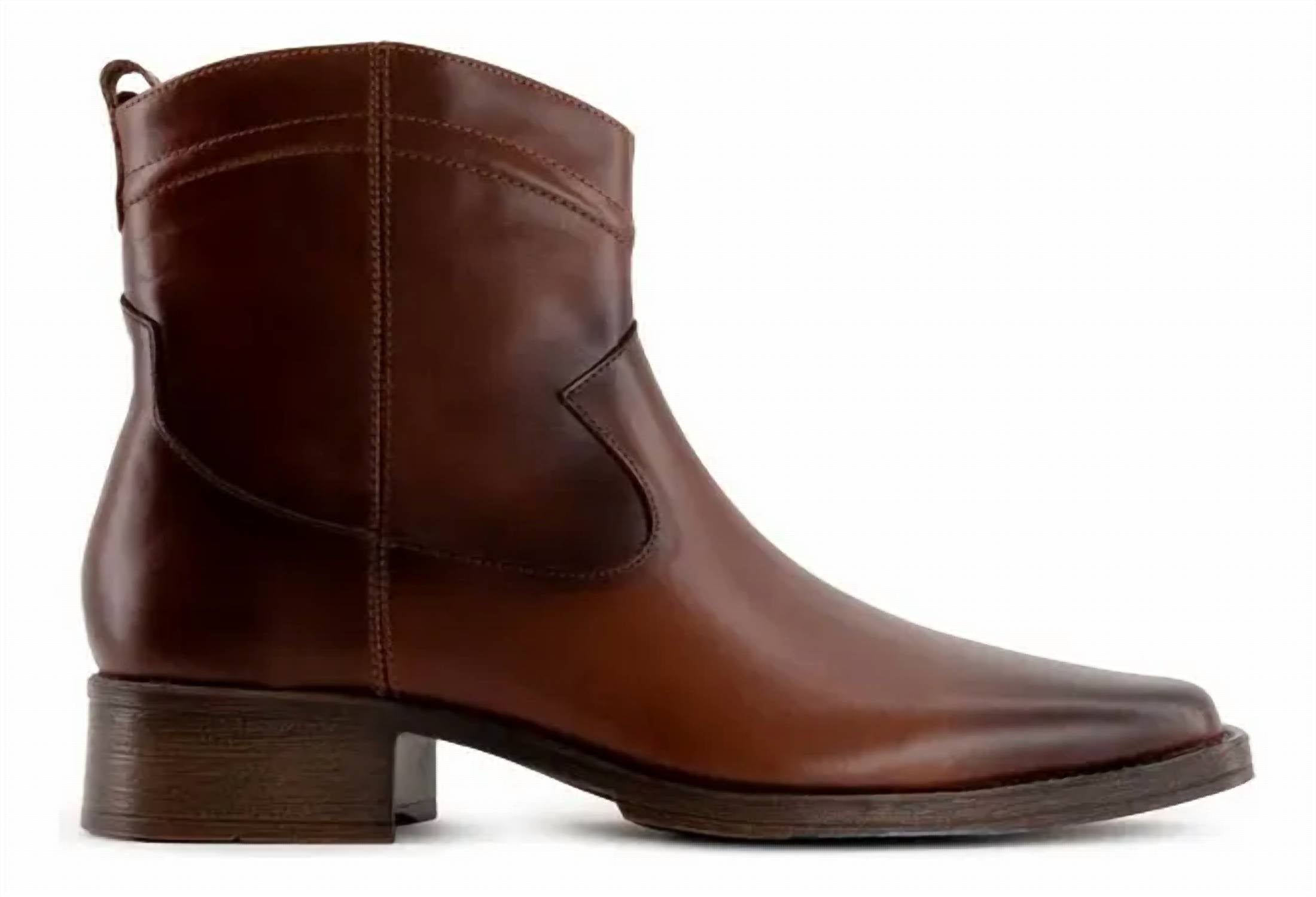 Andrea - Men's Leather Low Boot