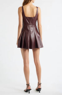 Loveshackfancy - Fauber Faux Leather Dress