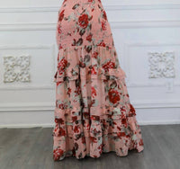 Surelymine - Floral Scrunch Skirt Set