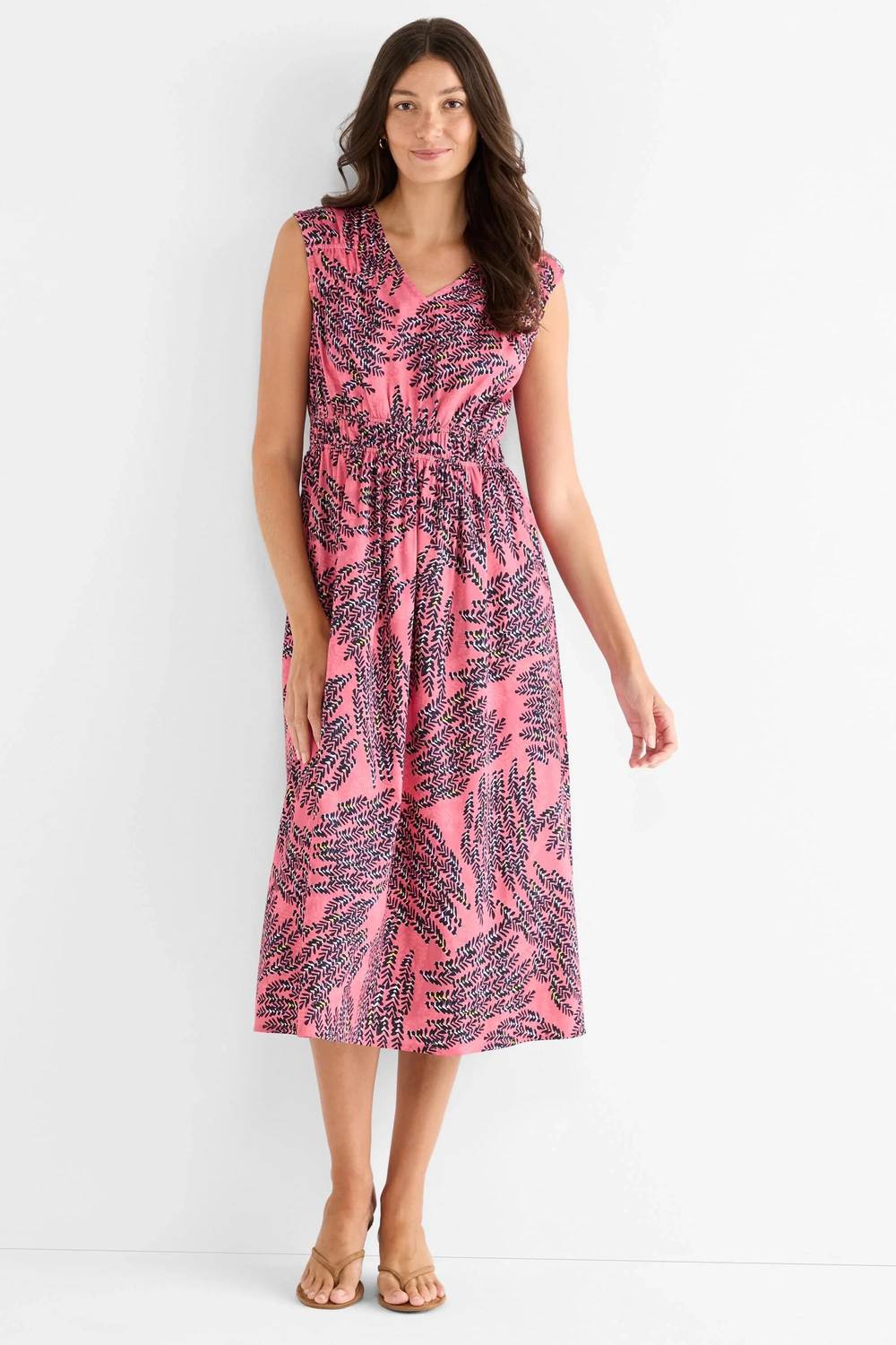 Nic + Zoe - Blush Of Spring Dierdre Midi Dress