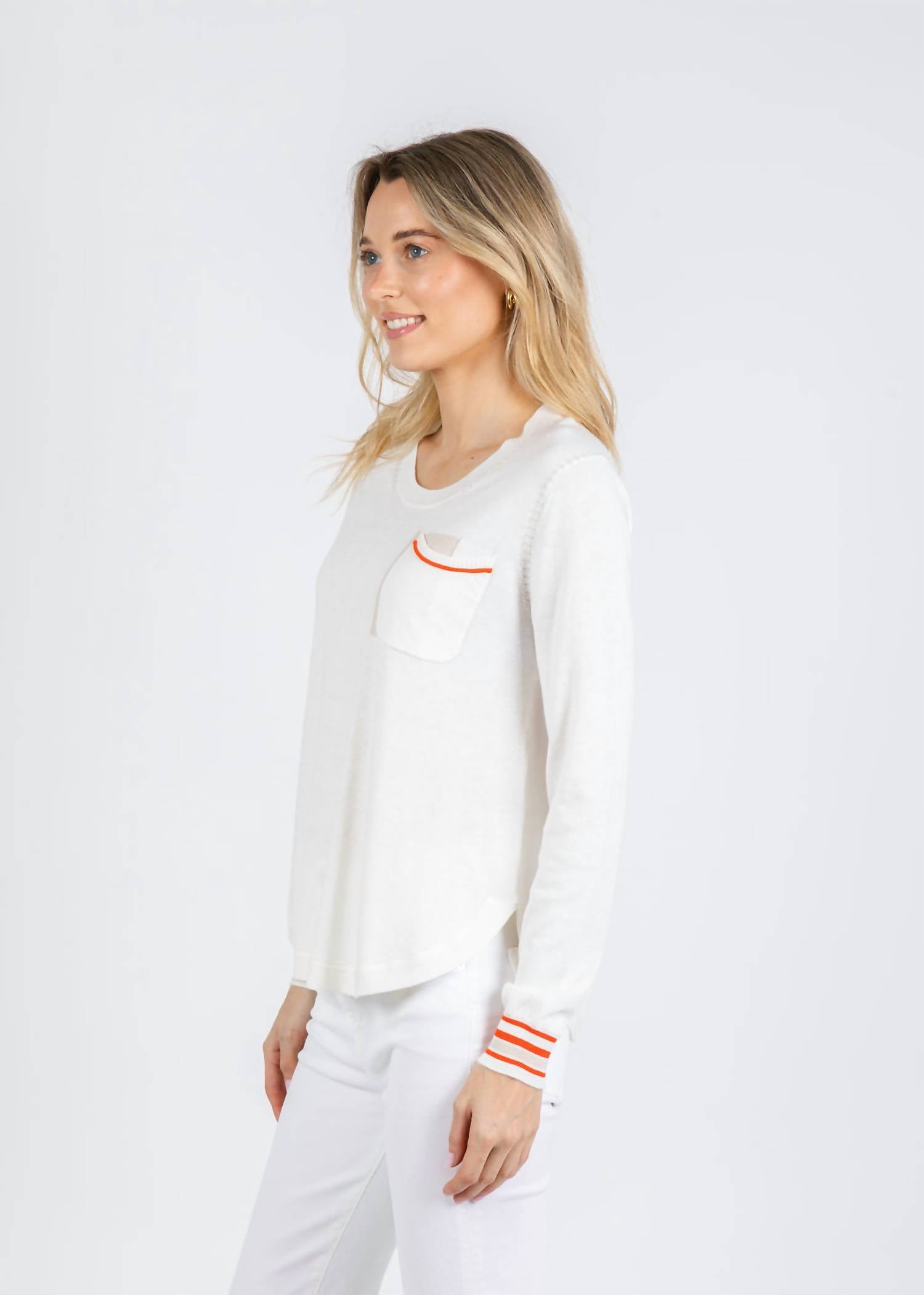 Zaket & Plover - Ella Pocket Detail Sweater