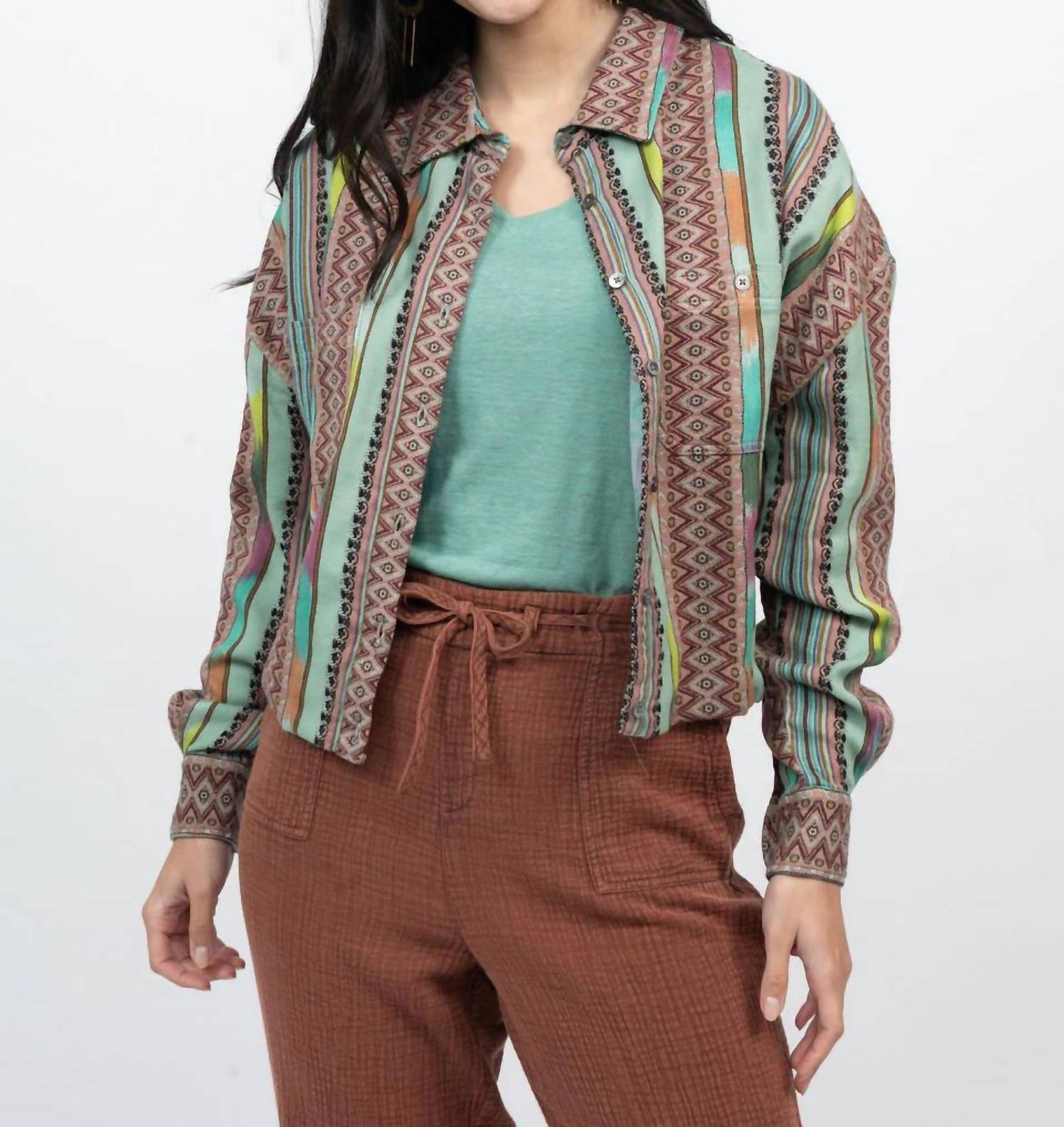 Ivy Jane - Blouson Relaxed Shacket