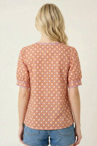 Staccato - Sienna Medallion Blouse