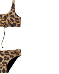 Pily Q - Girls Jungle Lace Up Bikini Set