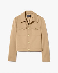 Nili Lotan - Edna Cropped Long Sleeve Jacket