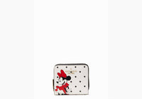Kate Spade - Women's Minnie Mouse Zip Around Wallet
