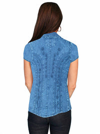 Scully - Cap Sleeve Blouse