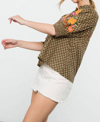 Thml - Pretty Please Embroidered Top