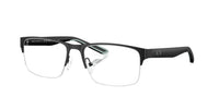 Armani Exchange Men's Ax1068 6000 Eyeglasses Frame in matte black - men's accessory