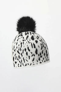 Joseph Ribkoff - Faux Fur Pom-pom Beanie