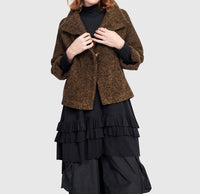 ALEMBIKA Urban Strata Jacket in honey - women's jacket