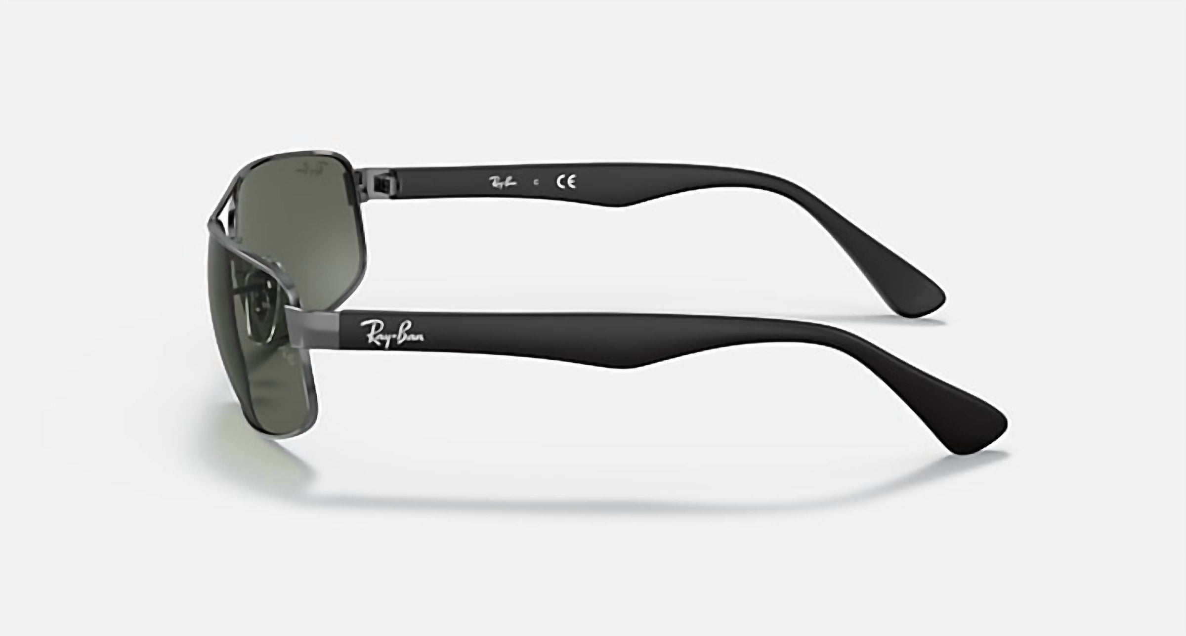 Ray Ban - Men's Full Rim Rectangular Non Polarized Sunglasses 3445 - 004 - 61