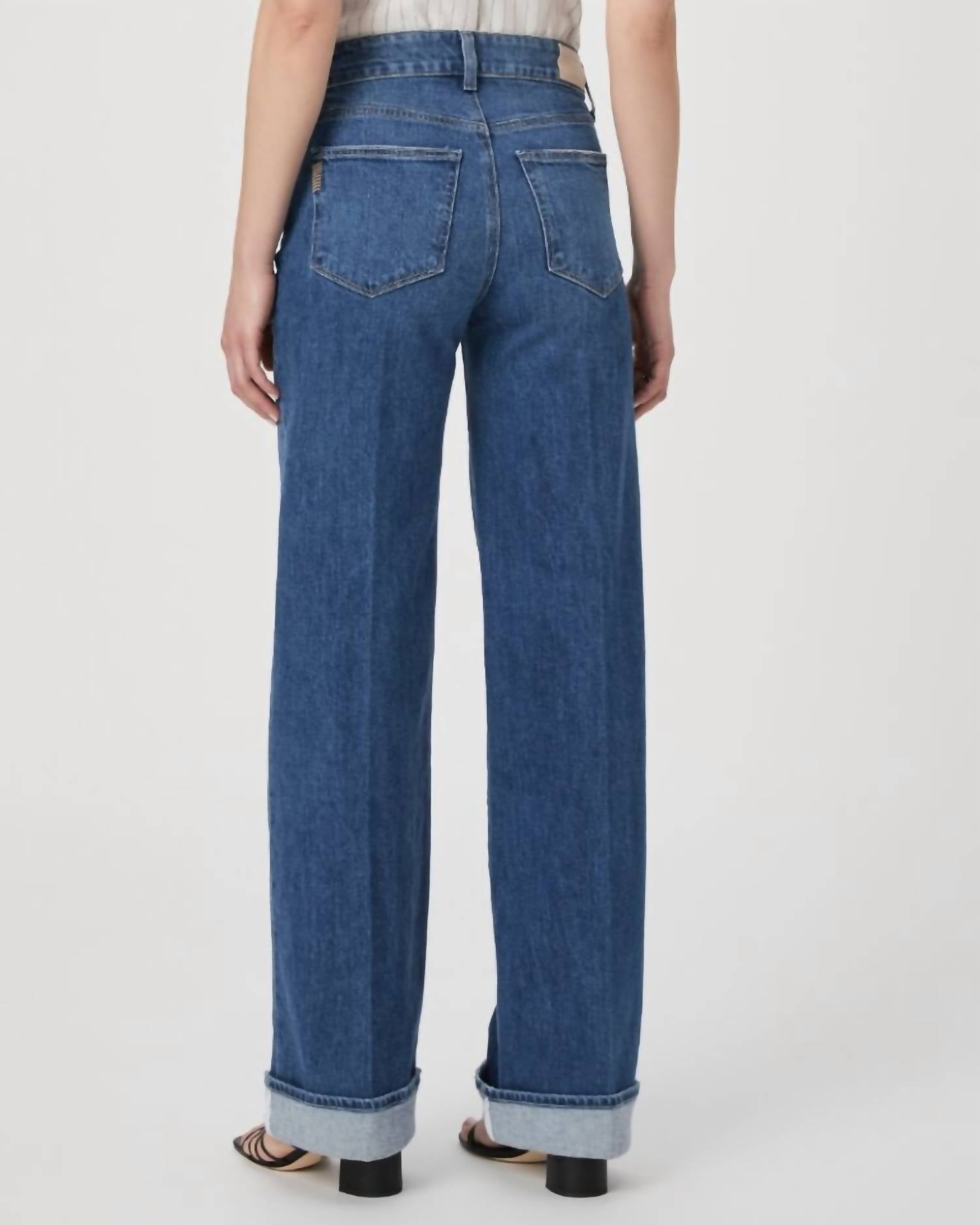 Paige - Sasha Wide Cuff Jean