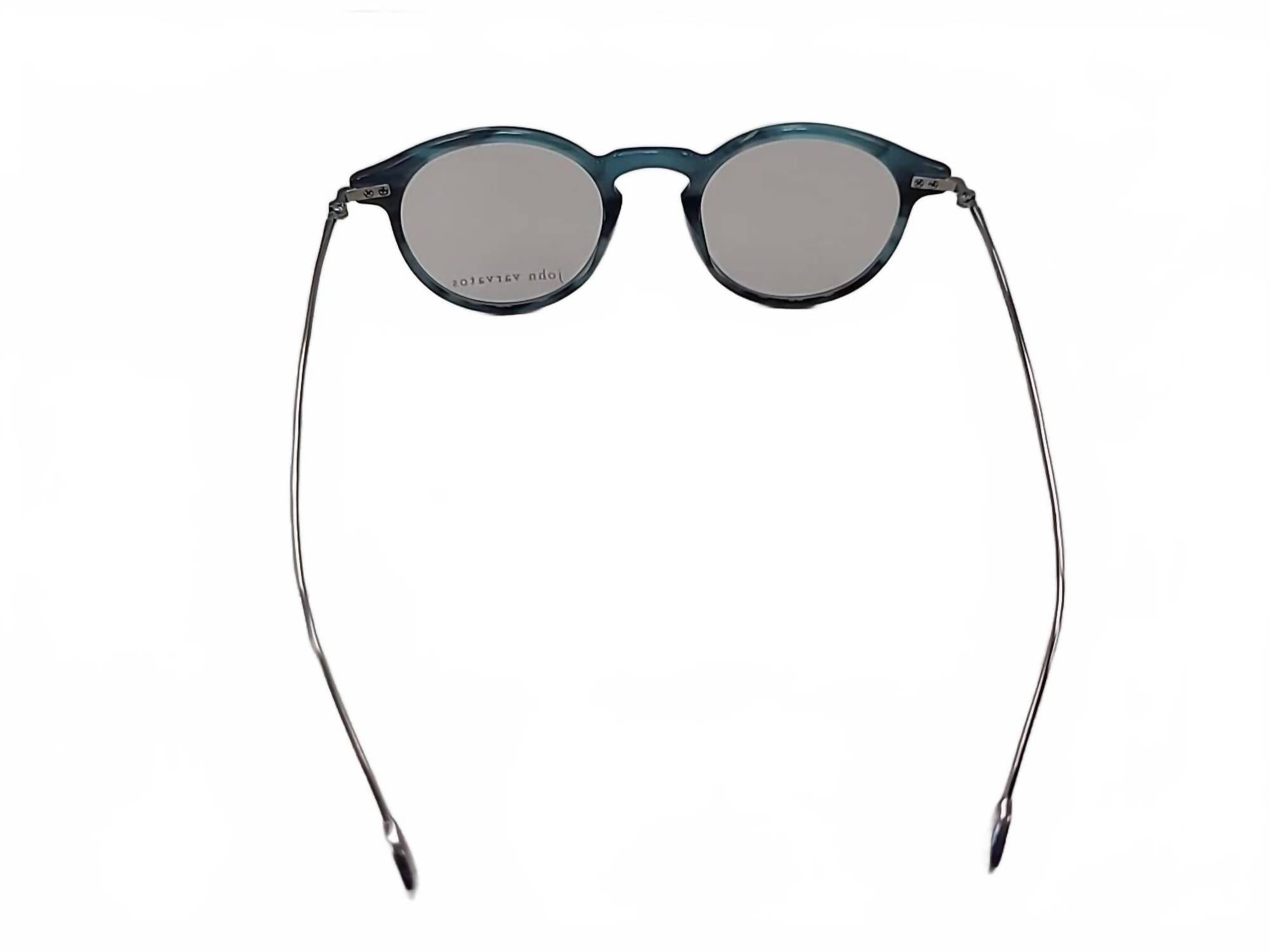 John Varvatos - Men's V377 Round Eyeglasses