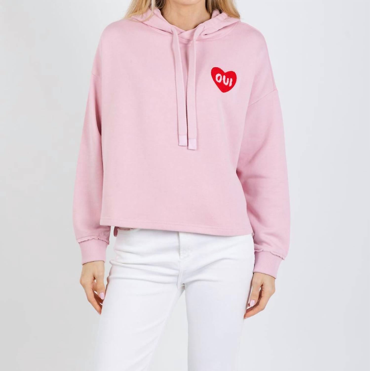 Oui - Heart Sweatshirt