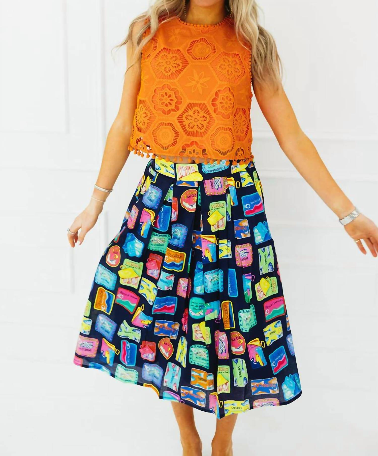 Vilagallo - Olimpia Sardinas Skirt